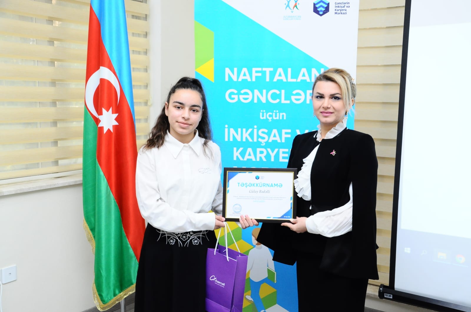 Naftalanda Gənclər Günü ilə bağlı tədbir təşkil edilib