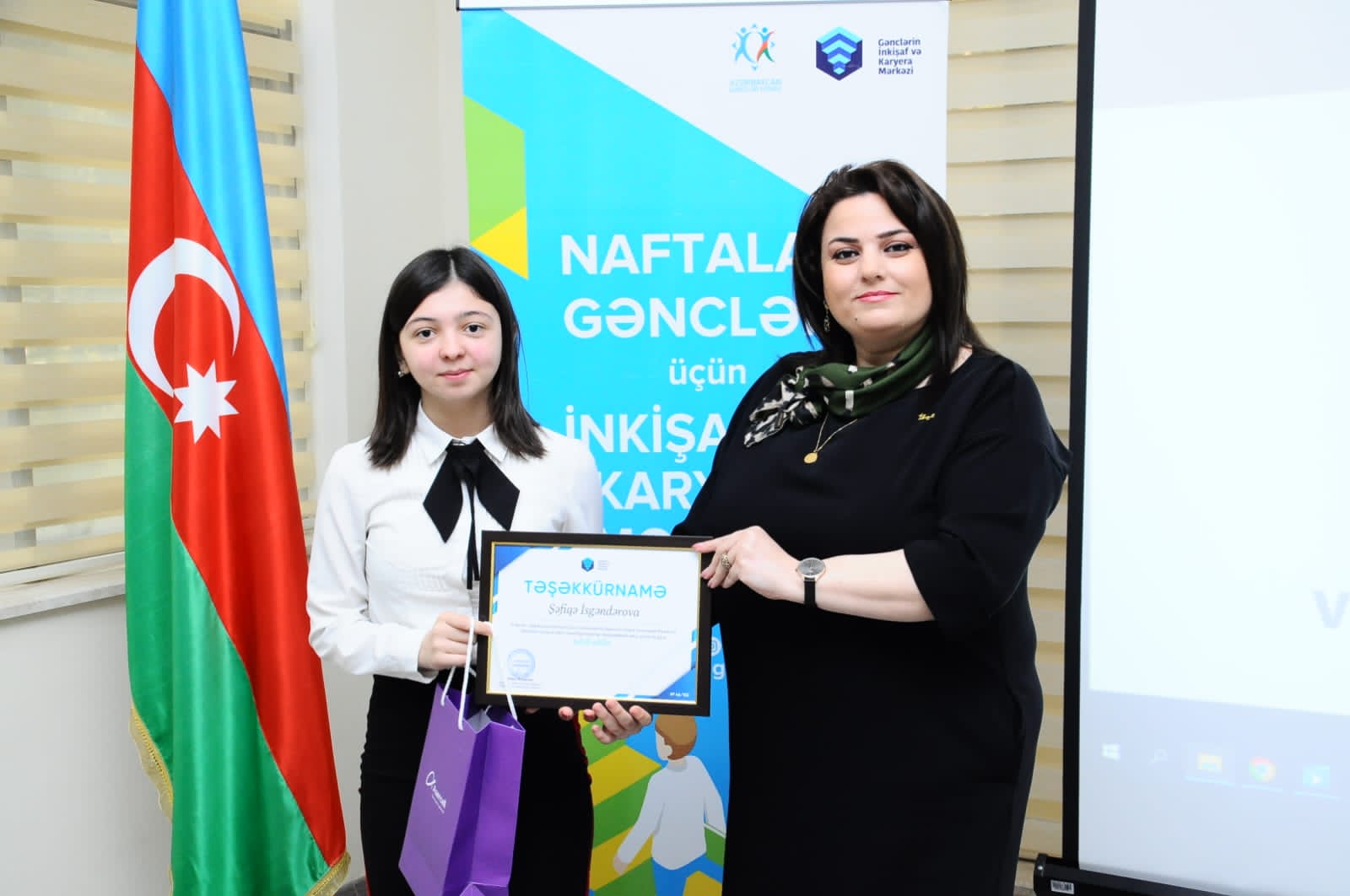 Naftalanda Gənclər Günü ilə bağlı tədbir təşkil edilib